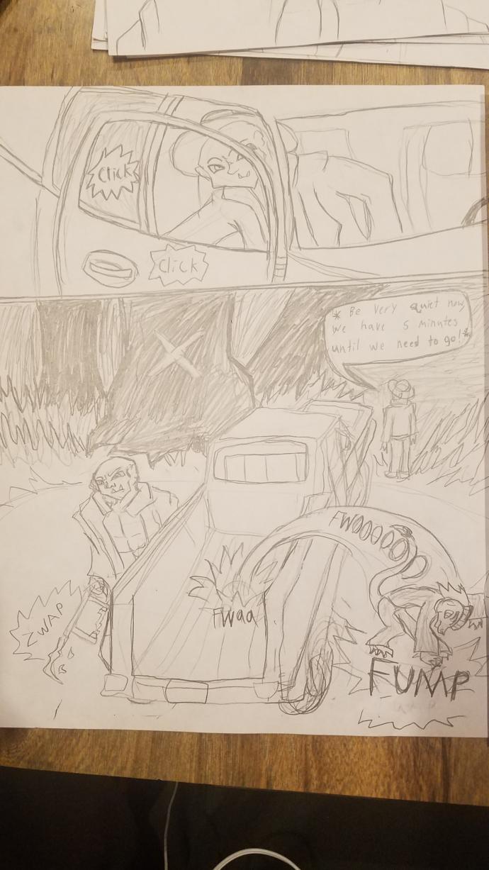My all nighter story board session.