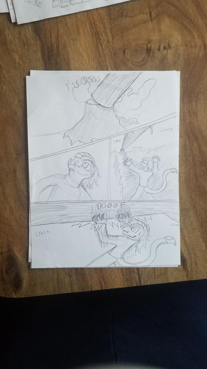 My all nighter story board session.