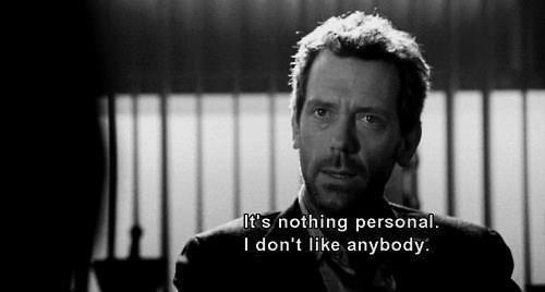 A Q and A about relationships with Dr Gregory House