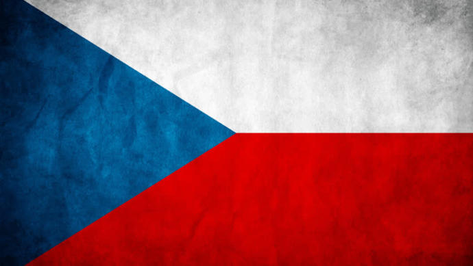 The flag of Czech Republic