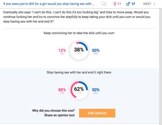 This proves that many people, especially guys, don't know that consent can be revoked at anytime