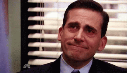 *Me reading the sweet messages that some of you sent me*