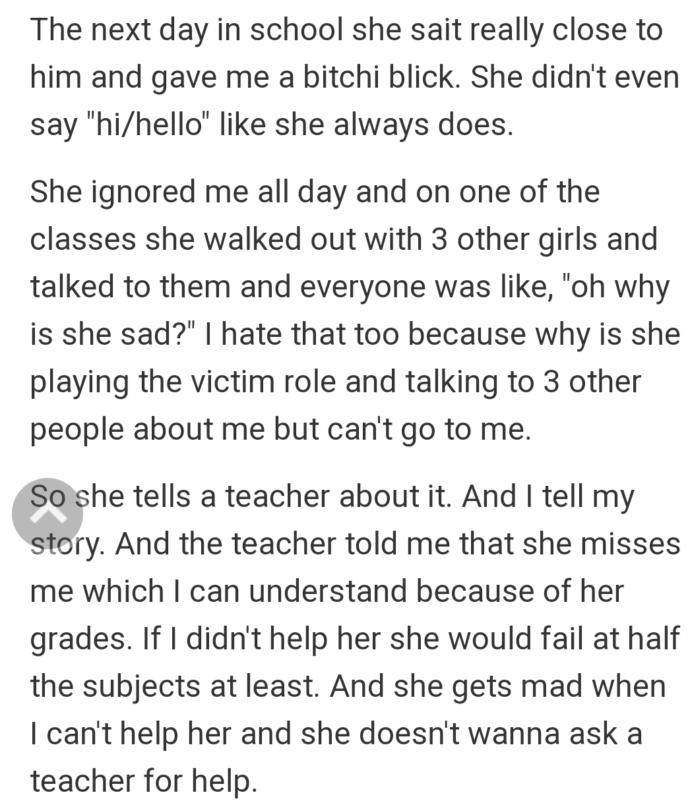 Should I forgive her?