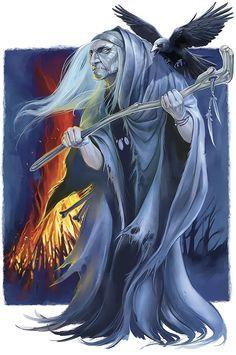 She is also known as The Blue Hag