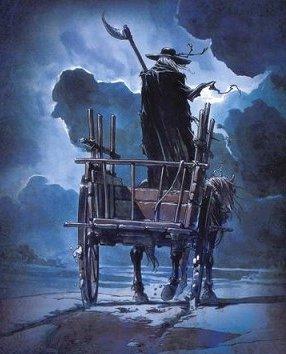 Ankou's horse drawn carriage