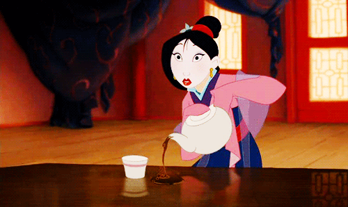 SPILL THE TEA.