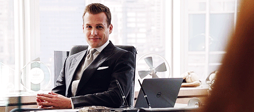 Gabriel Macht as Harvey Specter in the TV show 