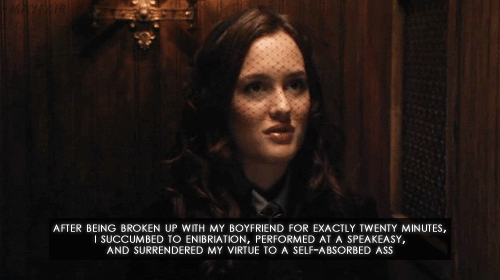 Leighton Meester as Blair Waldorf in Gossip Girl