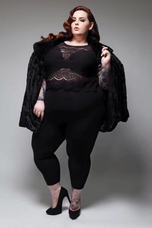 Size 22 model Tess Holliday