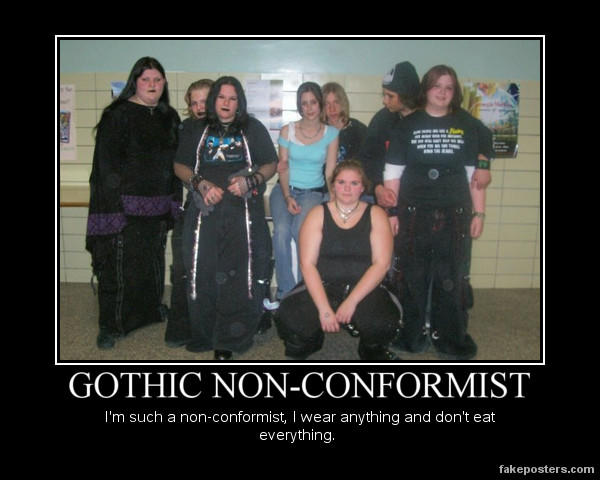From cute conformist to being set free