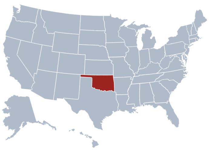 It’s the one above Texas