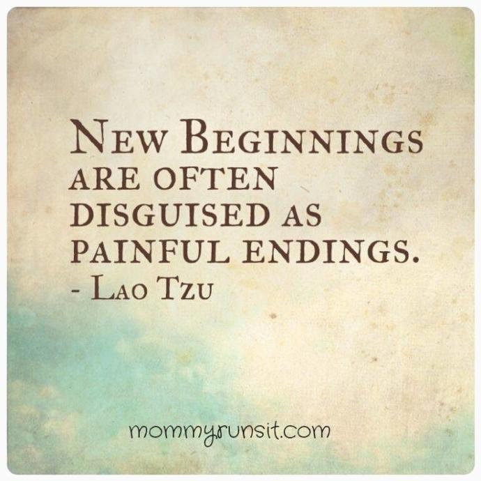 Do not get hung up on the bad things, think about what it might bring you to move on.