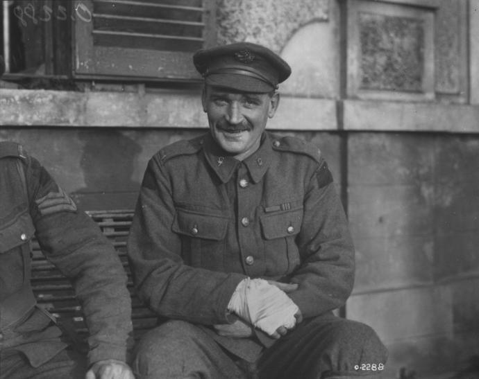 Michael O'Rourke - Irish Canadian Stretcher Bearer for the Canadian Army