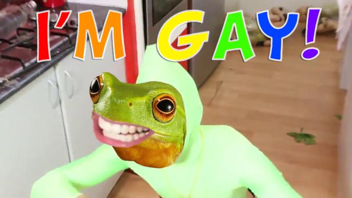 What kind of experiment turns frogs gay?