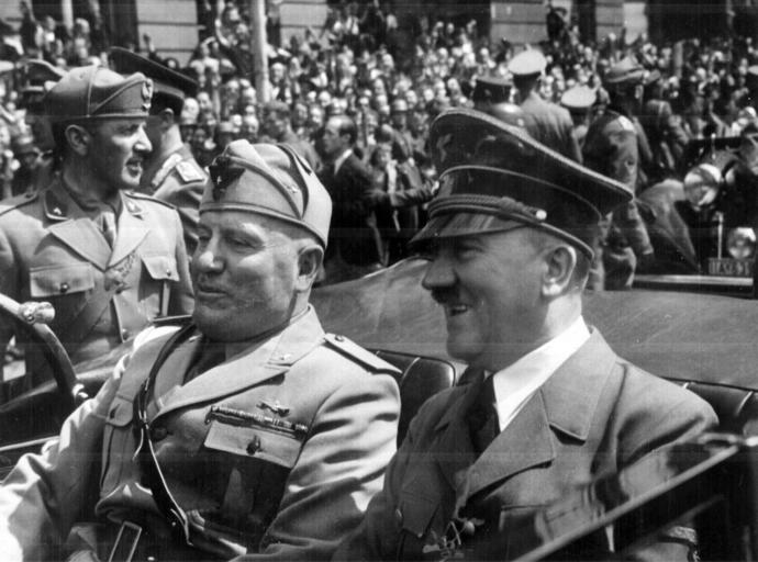 Mussolini and Hitler