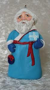 Blue Korean santa