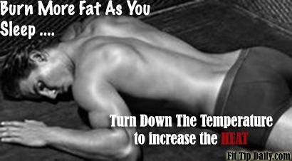 Burn fat as you sleep?