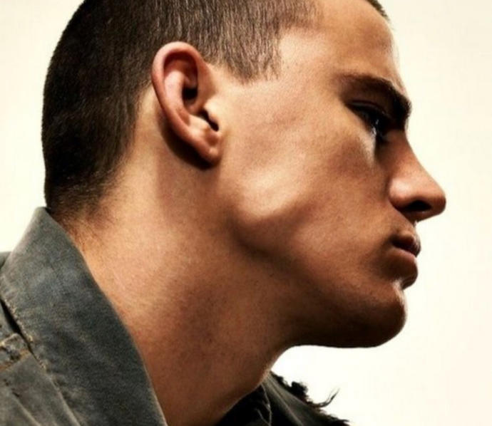 Jaw clenching.