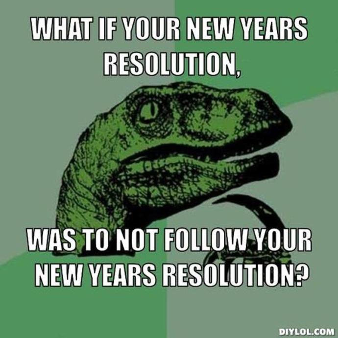 The Most Bizarre New Year's Resolutions I've Came Across in my Life