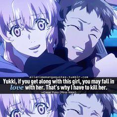 I have mixed feelings regarding the Yandere type <3