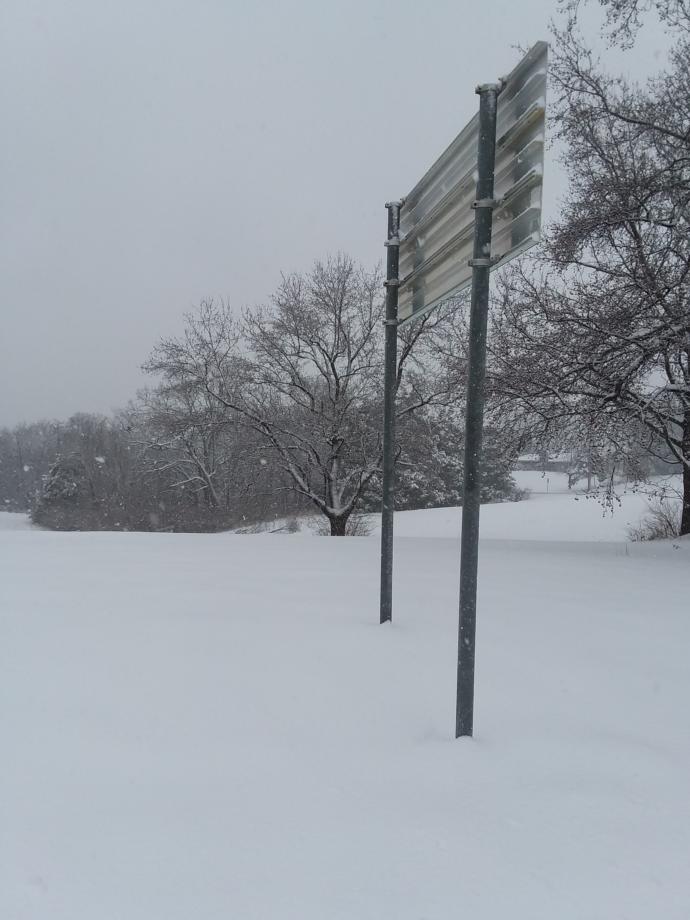 Miles of snow in all directions