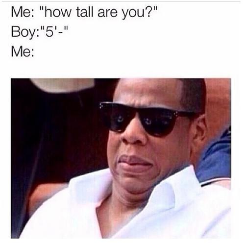 It's okay men If you aren't tall!