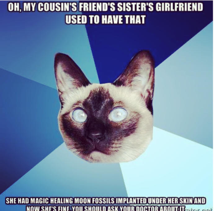 Stop telling people with chronic illnesses to change their diet or try herbal medicines!