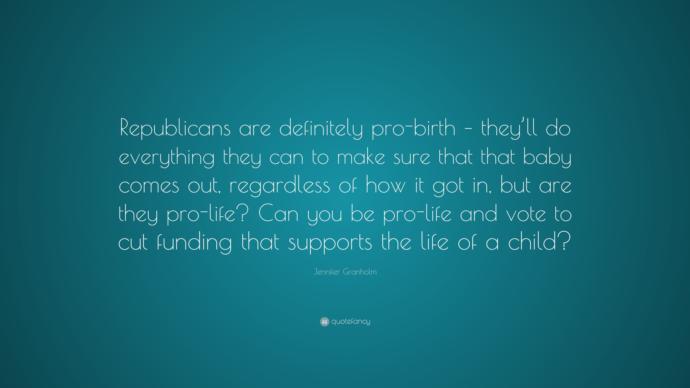 Dear pro-lifers: unwanted pregnancies aren't just the woman's fault