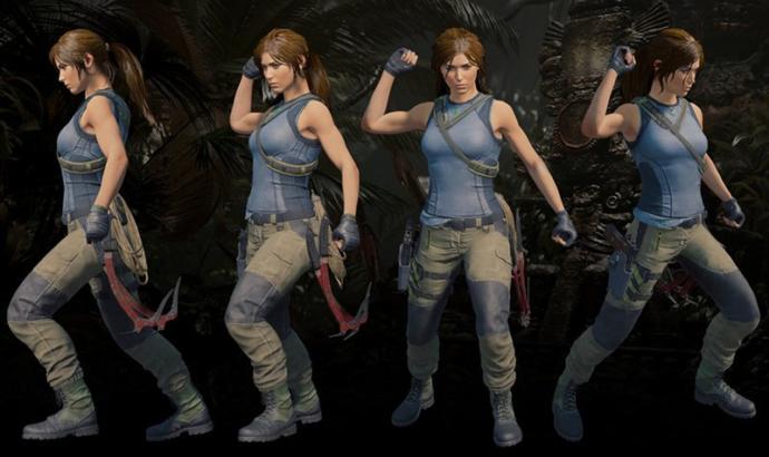 No more bare midriff for Lara Croft