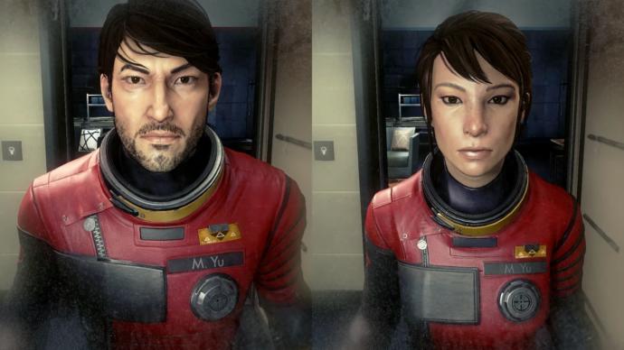 Male Morgan Yu and Female Morgan Yu