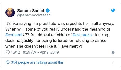 99% of Pakistanis will never agree with her especially RELIGIOUS people
