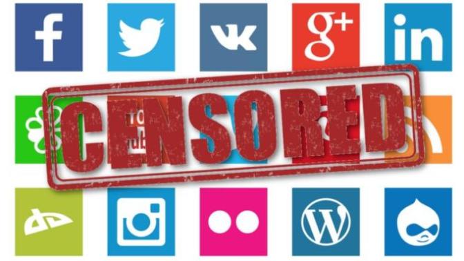 Social media censorship is destroying free speech and the free exchange of ideas!!!