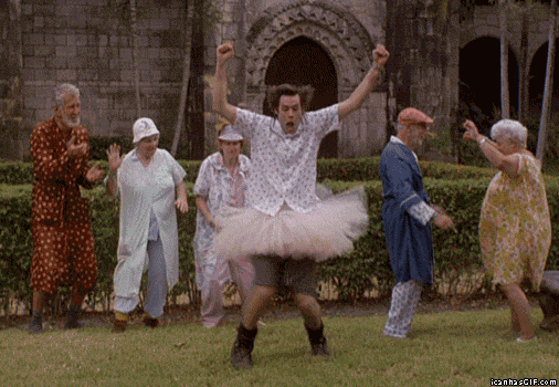 Let's dance on gag