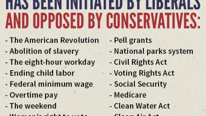 How do conservatives see themselves as the good guys? My 2 cents