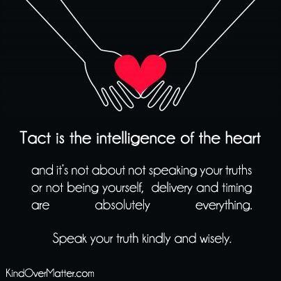 Tactfulness for Beginners
