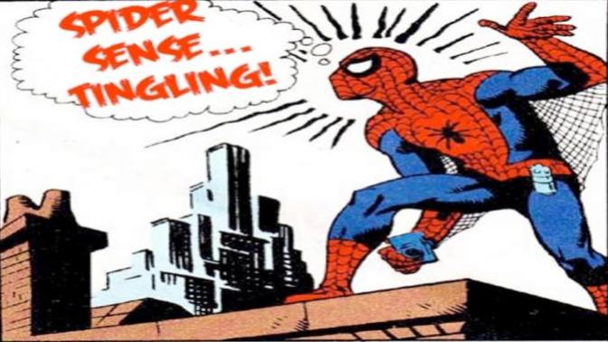 The spidey-sense that brought me closer and closer to someone and developed an unlikely friendship