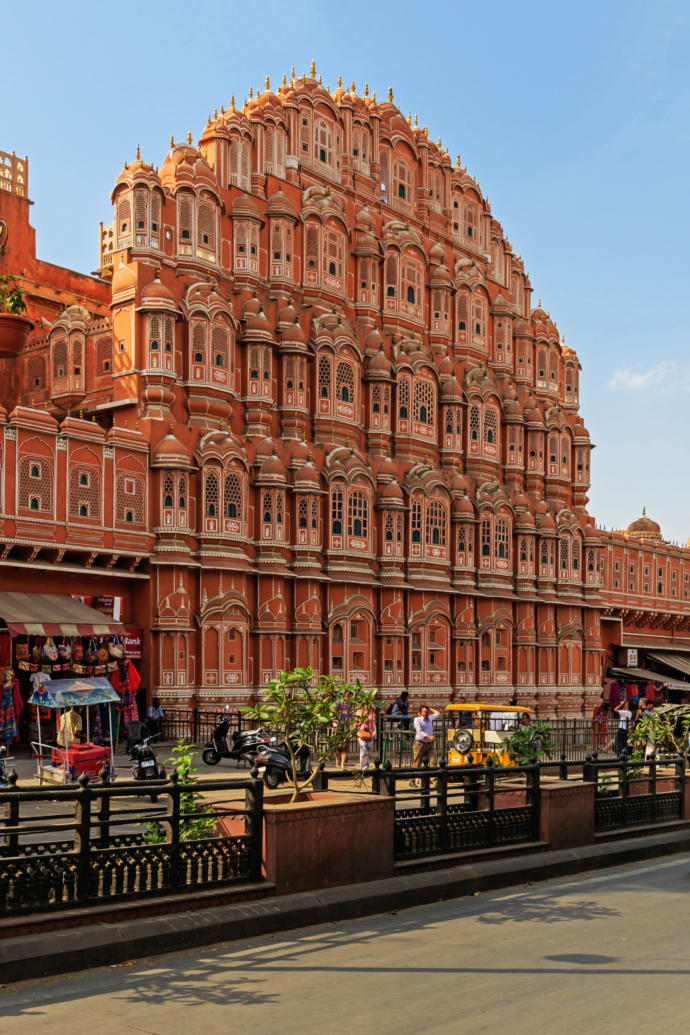 Hawa Mahal is a popular building in Jaipur