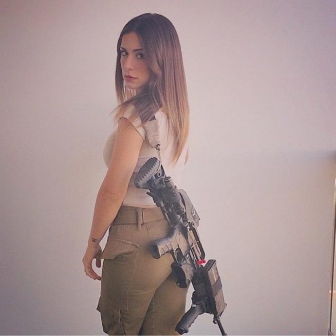 The beauty of Israeli defense force girls