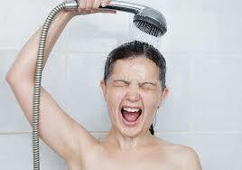 A very accurate picture of myself in the shower.