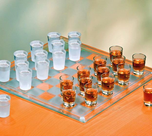 Shot Glass Checkers Set gift