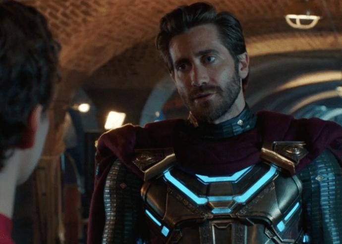 Mysterio played by Jake Gyllenhaal