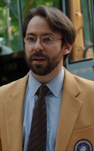 Mr. Harrington played by Martin Starr