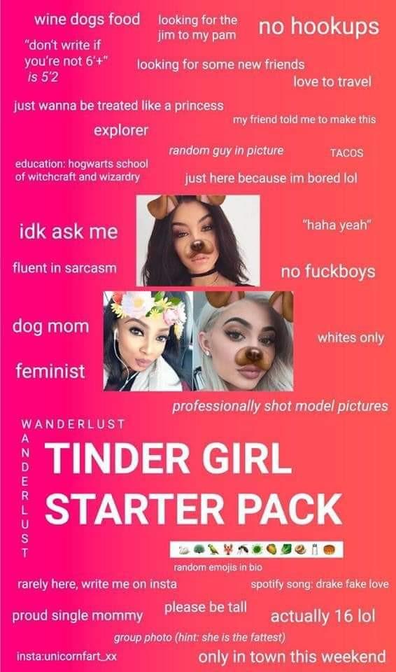 Stupid and overused things girls say on their dating profiles