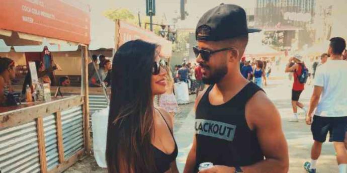 Standing close and maintaining eye contact are two very good signs he likes you!