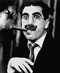 Groucho Marx, the little old funny man.
