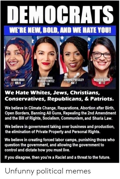 Most prominent Racists in America today.