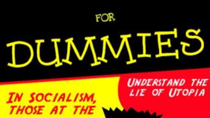 Socialism: An Idiots guide for the idiots who think socialism does not exist