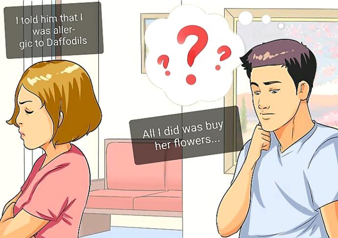 Mercury Retrograde example of a girl upset with her boyfriend due to a misconception.