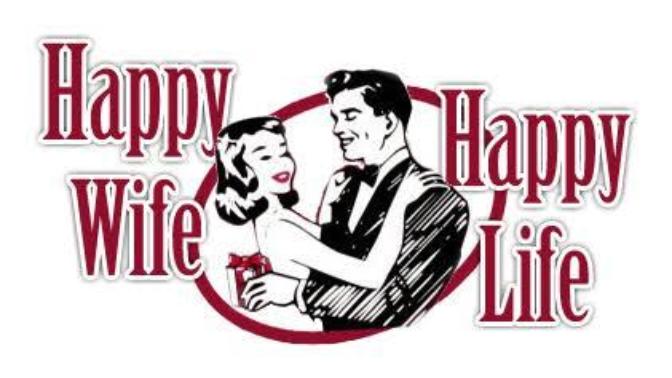 How and why to make your wife happy