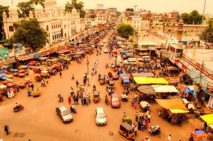 Downtown Hyderabad